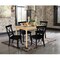 International Concepts 30 in. x 48 in. Solid Wood Dining Table with 4 Chairs K01-3048-C46-613-4 - alternate 4